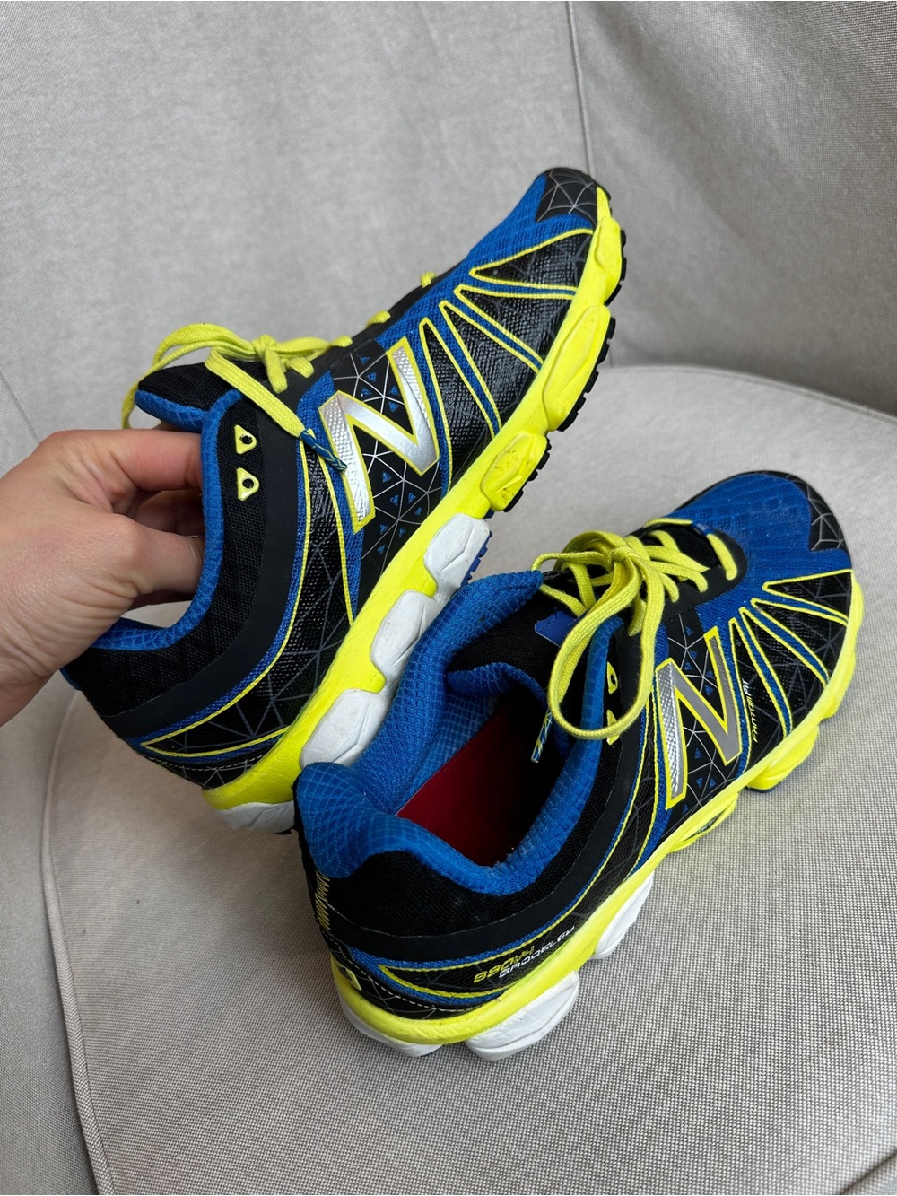 NEWц BALANCE 890v4 REVLITE NEW SIZE 11 ⚡️💙💛 - Picture 4 of 8